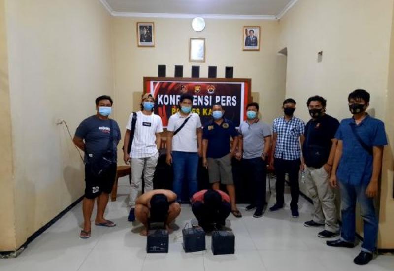 Dua Pelajar di Kaur Diamankan Polisi Usai Curi Aki PLTS Lampu Jalan