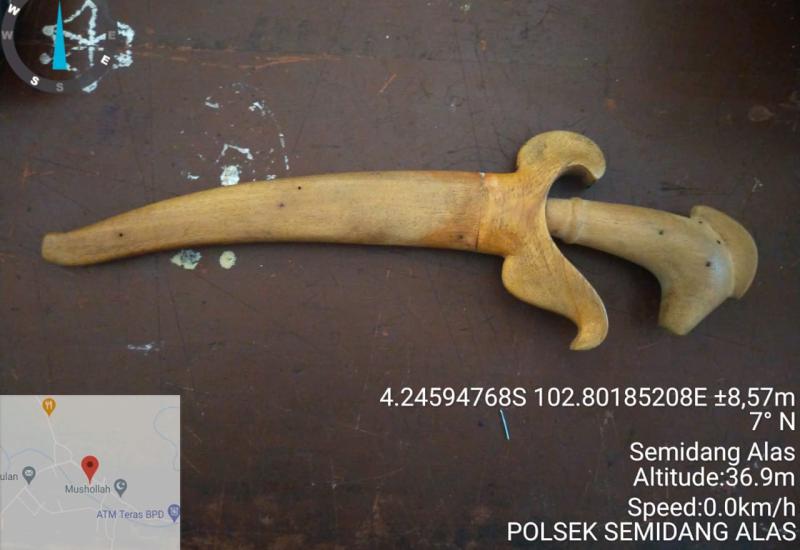Ancam Rekan Kerja Pakai Sajam, Karyawan PT MSS Diamankan