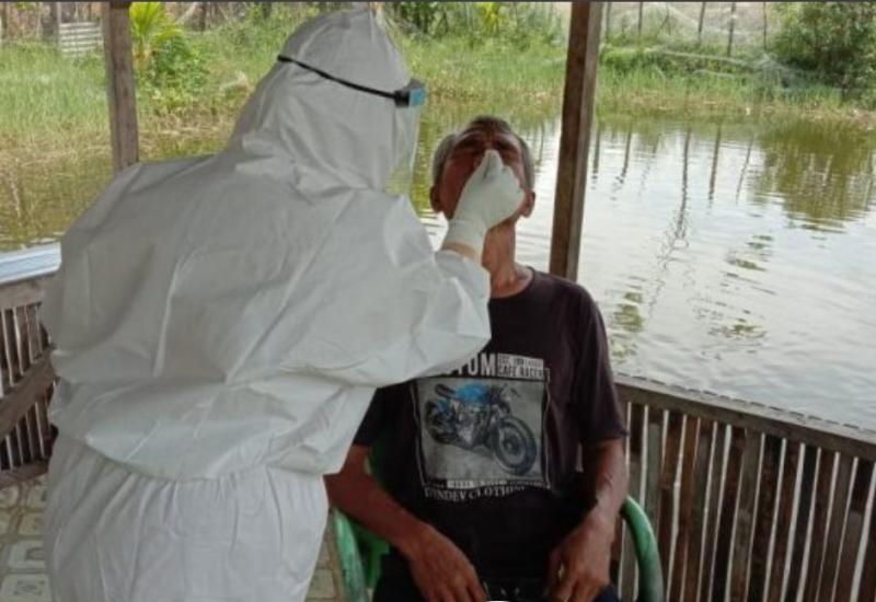Upaya Tracking, Satgas Covid-19 Mukomuko Ambil Sampel Swab di 3 Klaster