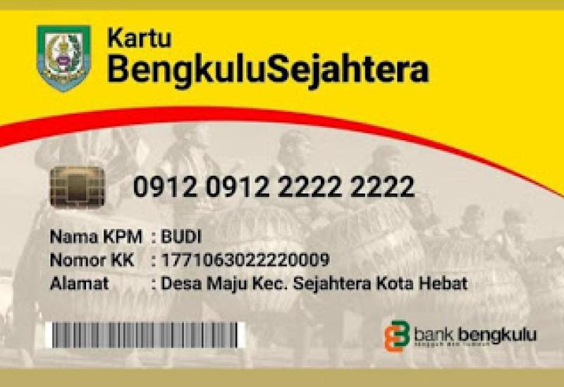 Pro Kontra Logo Bank Bengkulu di Kartu Bengkulu Sejahtera, Jubir Duo R : Senyum Saja