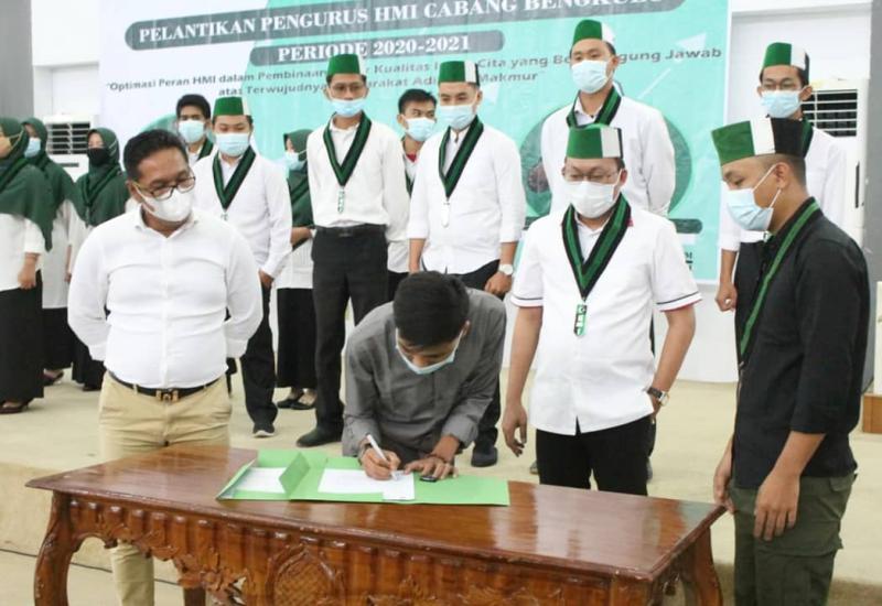 Gantikan Yudha IF, Ludiman Nahkodai HMI Cabang Bengkulu