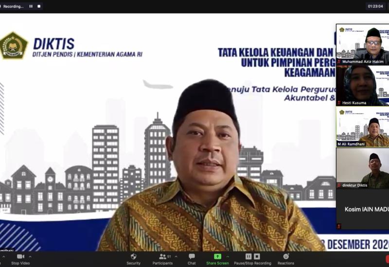 KPK Ingatkan Pimpinan PTKIN Kelola Uang Negara secara Akuntabel