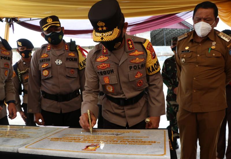 Diresmikan Kapolda, Mako Polsek Enggano Resmi Beroperasi