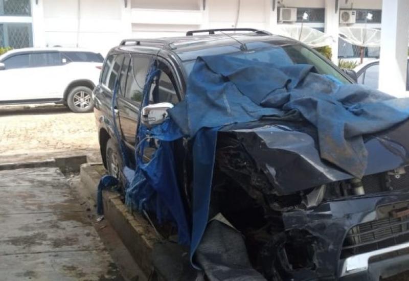 Polisi Usut Soal Mobnas Terbengkalai di Belakang Sekretariat DPRD Seluma