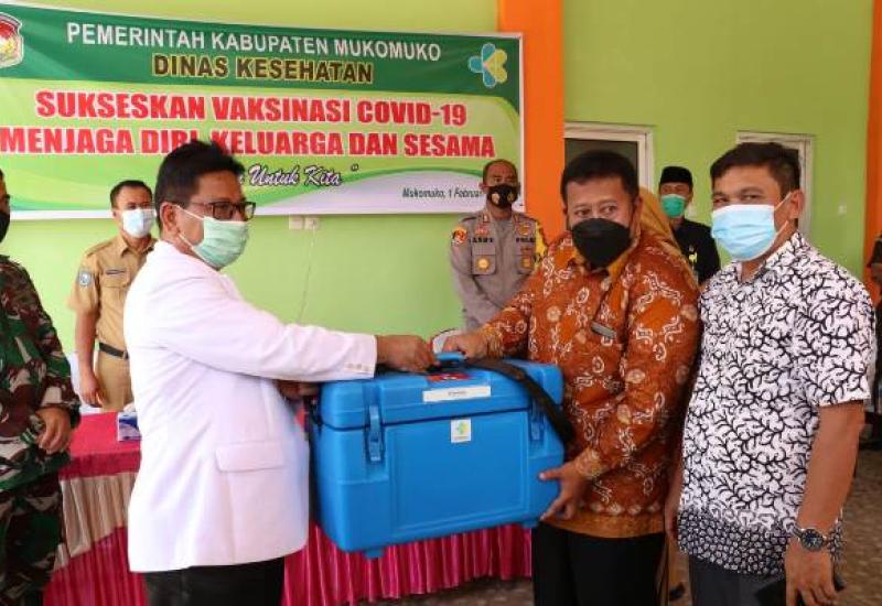 Pemkab Mukomuko Mulai Laksanakan Vaksinasi Covid-19