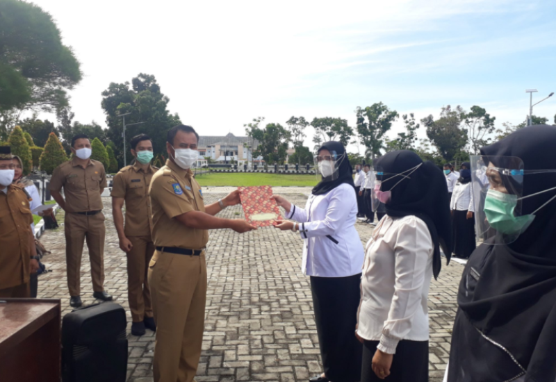 Tenaga PPPK Pemkab Mukomuko menerima SK/MC Mukomuko