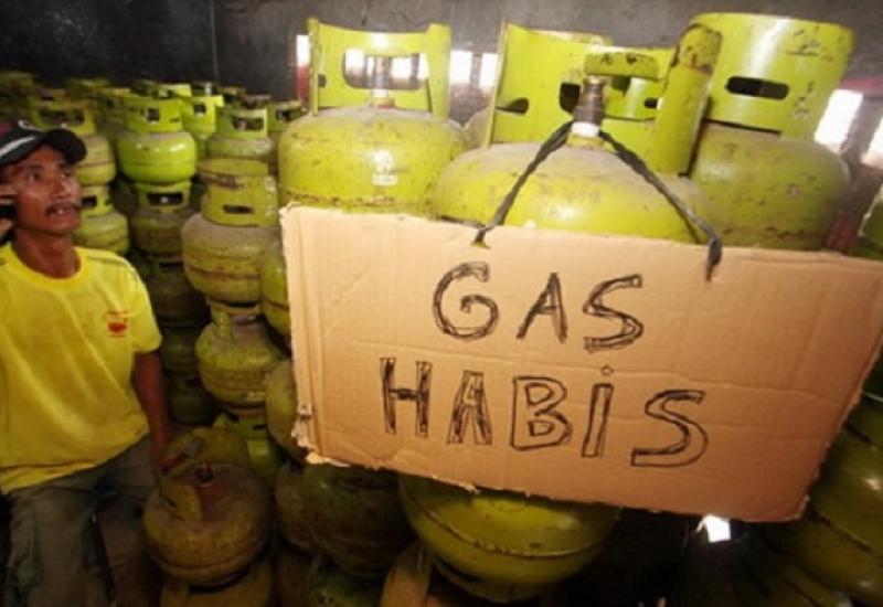 Gas habis