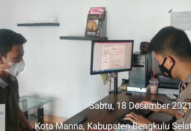 melaporkan perkara pengancaman