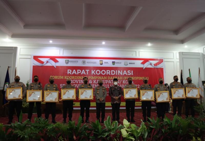 Hadiri Rapat Forkopimda, Kapolda Bengkulu Sampaikan 8 Penekanan