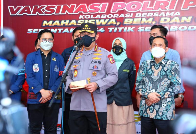 Kapolri kejar Pelaksanaan Vaksinasi COVID19