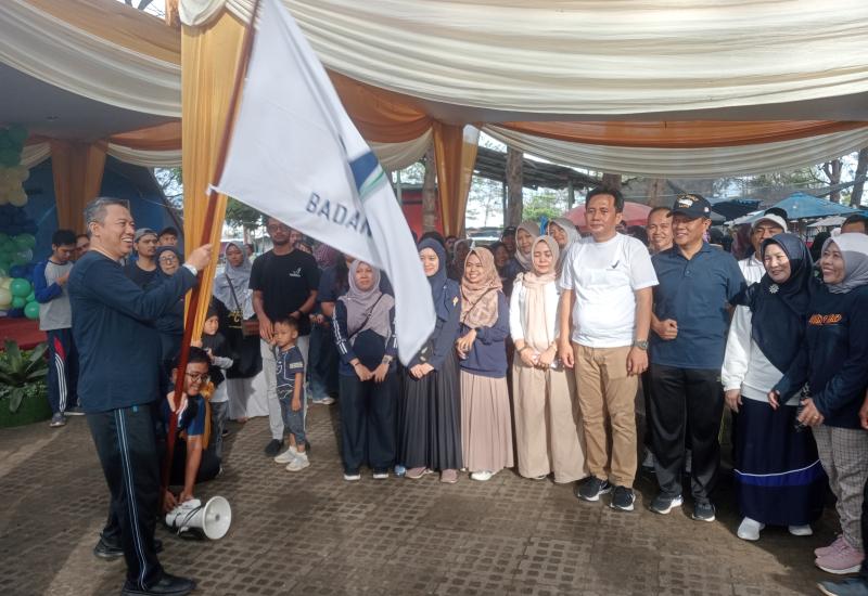 Jalan santai BPOM Bengkulu 