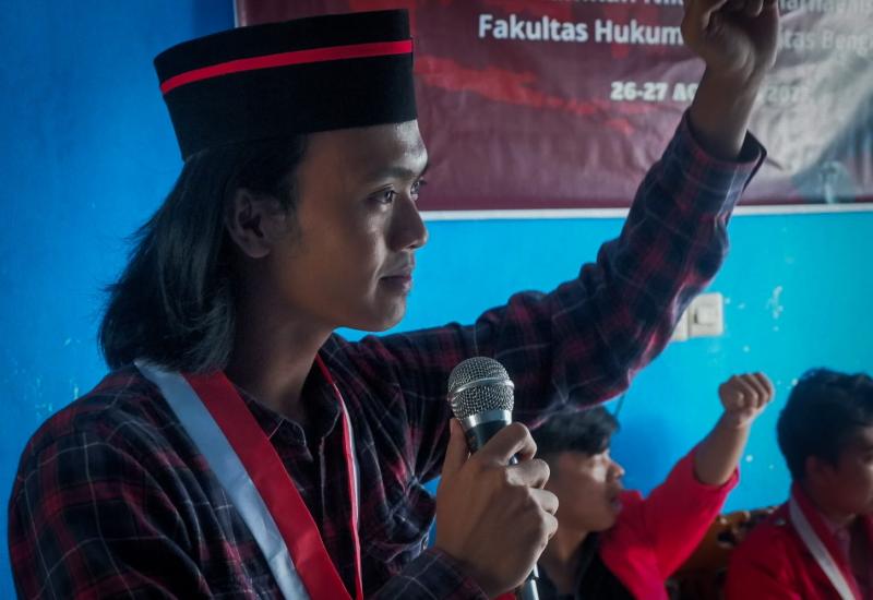 GMNI HUKUM UNIB Mengangkat Bicara tentang Independensi Organisasi