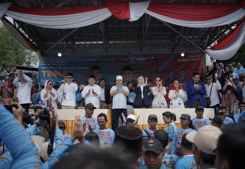 Pesta Rakyat Meriah: H. Helmi Hasan Ajak Masyarakat Seluma untuk Dukungan Teddy-Gustianto