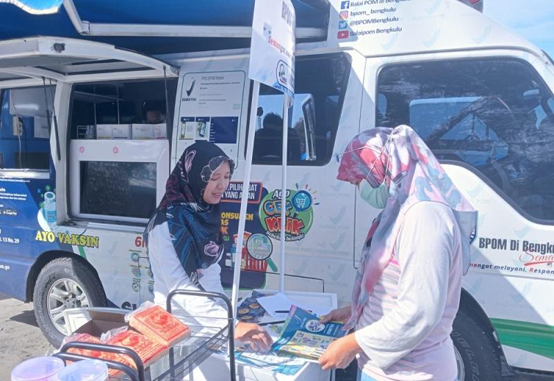 BPOM Bengkulu Edukasi Masyarakat melalui Poli Pintar di Event Fun Run