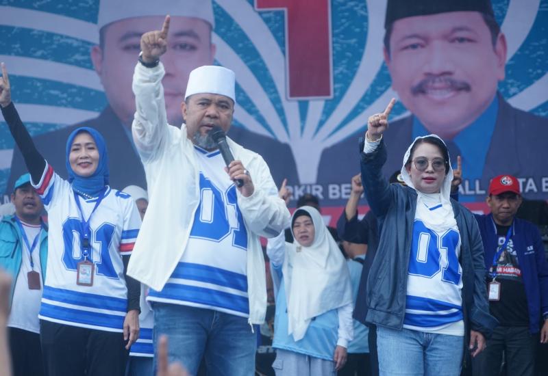 Destita Optimis Helmi Hasan-Mian Unggul di Pilgub Bengkulu.