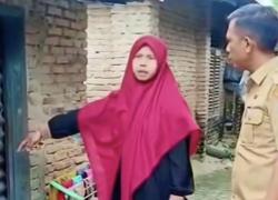 guru ngaji bernama Halimah Tusadiyah (HT) yang membongkar dugaan lokasi transaksi narkoba di dekat Rumah Tahfiz Al-Qur’an Ar Rahma, Desa Rantau Panjang